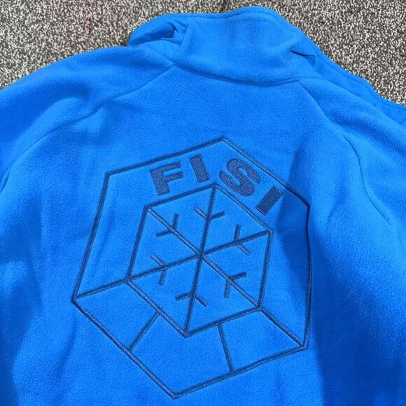 KAPPA Brilliant Navy Men’s Ski Fleece Jacket – Italian National Team (FISI) Gear - Picture 8 of 9